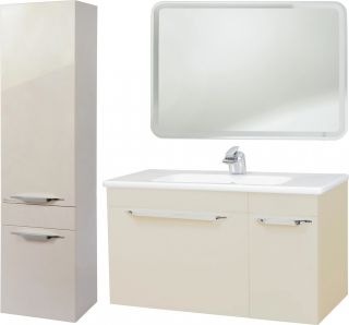 Тумба под раковину Bellezza Альдо 80см бежевая 00000007289